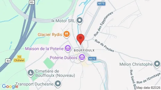 Apartments for rent i Châtelet - kort over placeringen