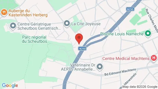 Apartments for rent i Brussels Sint-Jans-Molenbeek - kort over placeringen