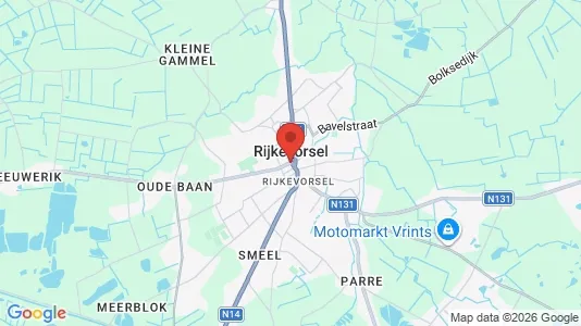 Houses for rent i Rijkevorsel - kort over placeringen