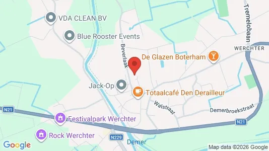 Apartments for rent i Rotselaar - kort over placeringen