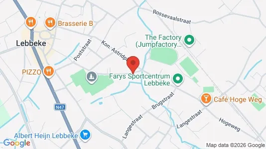 Apartments for rent i Lebbeke - kort over placeringen
