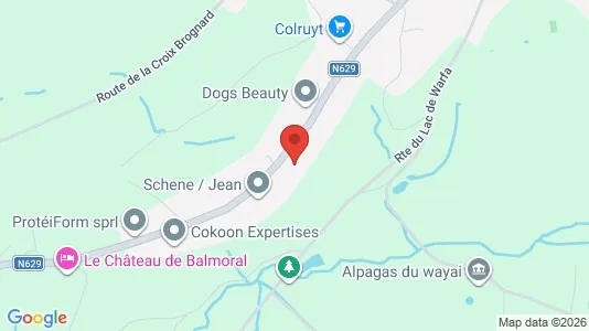 Apartments for rent i Jalhay - kort over placeringen