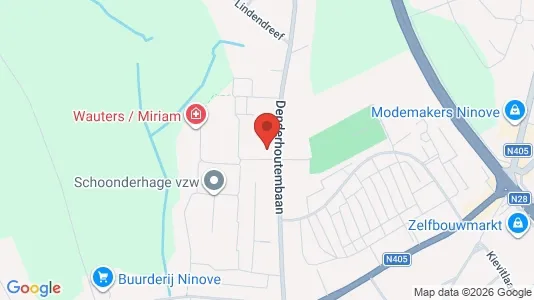 Apartments for rent i Ninove - kort over placeringen