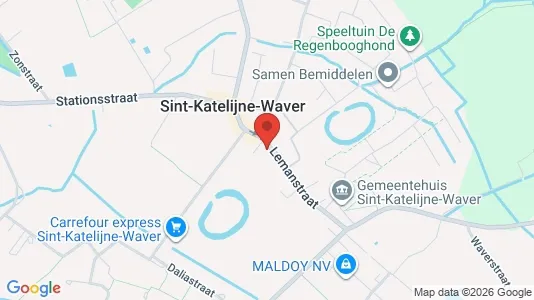 Apartments for rent i Sint-Katelijne-Waver - kort over placeringen