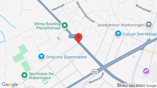 Apartments for rent i Sint-Niklaas - kort over placeringen