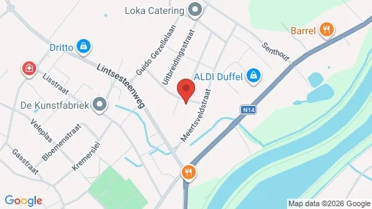 Apartments for rent i Duffel - kort over placeringen