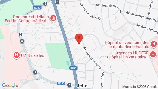 Apartments for rent in Brussels Jette - Photo from Google Street View