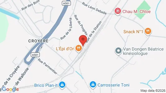 Apartments for rent i Manage - kort over placeringen