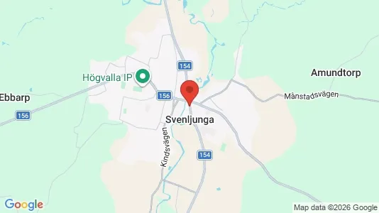Apartments for rent i Svenljunga - kort over placeringen