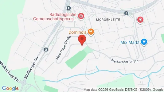 Apartments for rent i Chemnitz - kort over placeringen