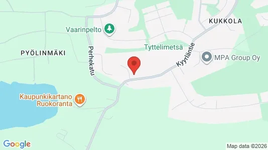 Apartments for rent i Turku - kort over placeringen