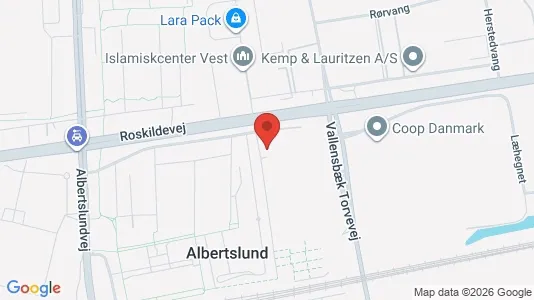 Apartments for rent i Albertslund - kort over placeringen