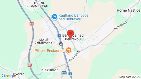 Apartments for rent in Bánovce nad Bebravou - Photo from Google Street View