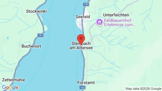 Houses for rent i Steinbach am Attersee - kort over placeringen