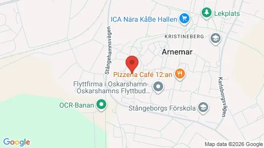 Apartments for rent i Oskarshamn - kort over placeringen