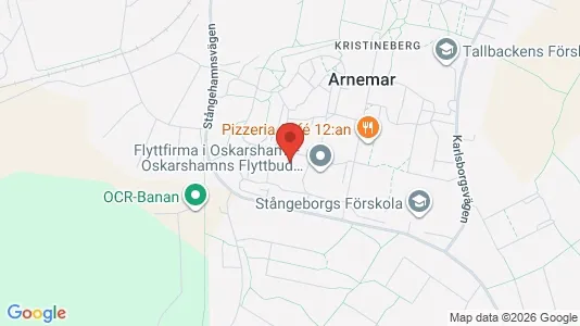 Apartments for rent i Oskarshamn - kort over placeringen