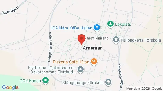 Apartments for rent i Oskarshamn - kort over placeringen