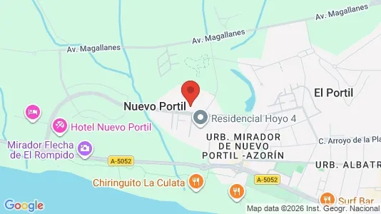 Apartments for rent i Cartaya - kort over placeringen