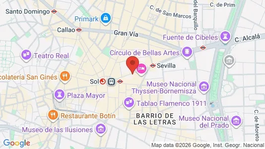 Apartments for rent in Madrid Retiro - Photo from Google Street View