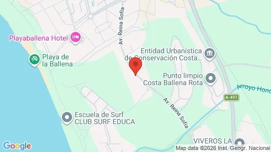 Apartments for rent i Chipiona - kort over placeringen