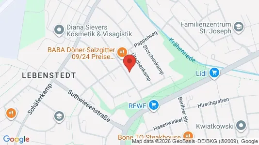Apartments for rent i Salzgitter - kort over placeringen