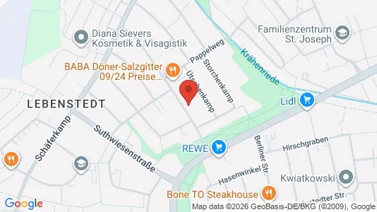 Apartments for rent i Salzgitter - kort over placeringen
