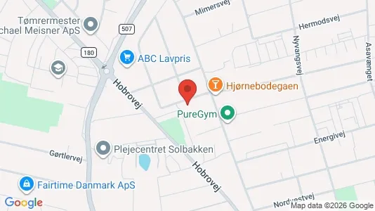 Apartments for rent i Randers NV - kort over placeringen