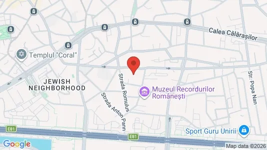 Apartments for rent i Bucharest - Sectorul 3 - kort over placeringen