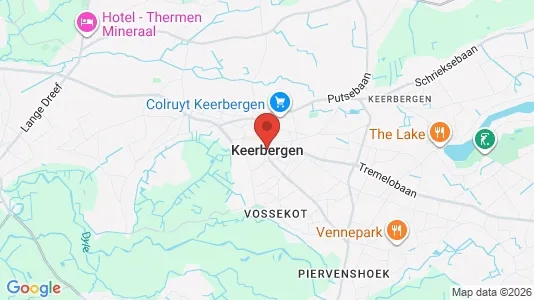 Apartments for rent i Keerbergen - kort over placeringen