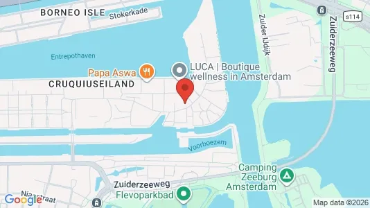 Apartments for rent i Amsterdam Zeeburg - kort over placeringen