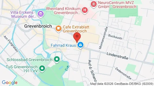 Apartments for rent i Rhein-Kreis Neuss - kort over placeringen