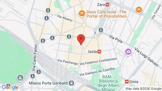 Apartments for rent i Milano Zona 9 - Porta Garibaldi, Niguarda - kort over placeringen