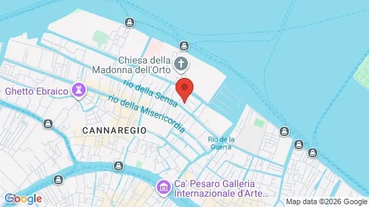 Apartments for rent i Venice - kort over placeringen