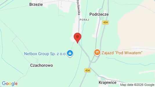 Apartments for rent i Gostyński - kort over placeringen