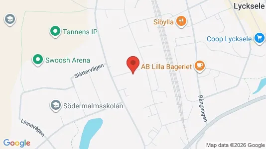 Apartments for rent in Lycksele - Photo from Google Street View