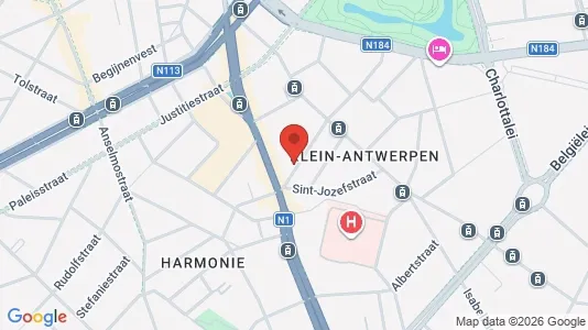 Apartments for rent i Stad Antwerp - kort over placeringen