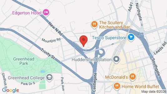 Apartments for rent i Huddersfield - West Yorkshire - kort over placeringen