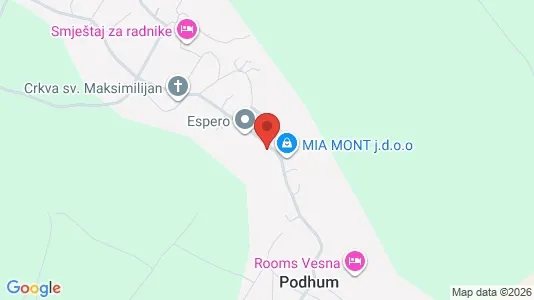 Apartments for rent i Jelenje - kort over placeringen