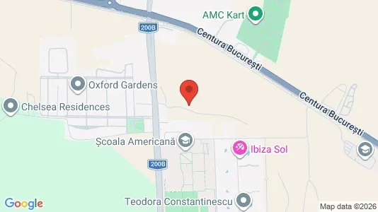 Apartments for rent i Voluntari - kort over placeringen