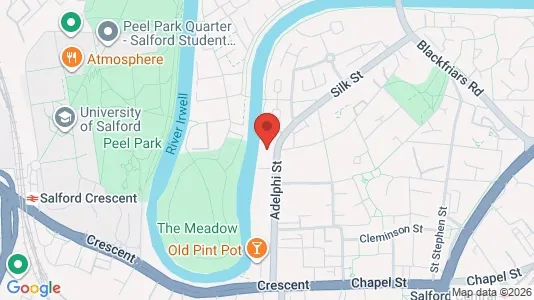 Apartments for rent i Salford - Lancashire - kort over placeringen
