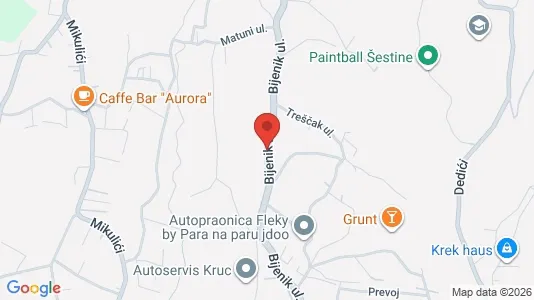 Apartments for rent i Sljeme (Medvednica-Tomislavac) - kort over placeringen
