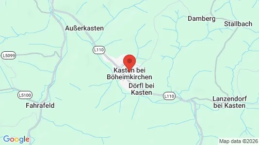 Apartments for rent i Kasten bei Böheimkirchen - kort over placeringen