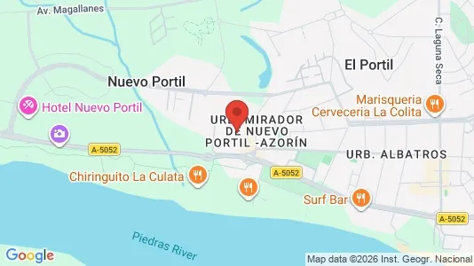Apartments for rent i Cartaya - kort over placeringen