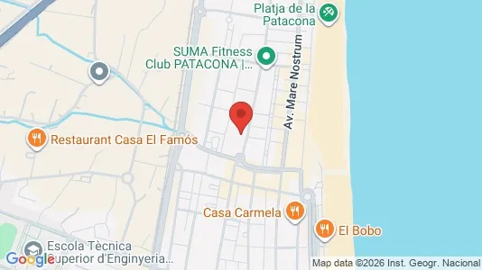 Apartments for rent i Alboraya - kort over placeringen