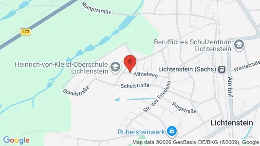 Apartments for rent i Zwickau - kort over placeringen