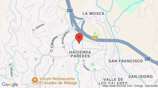 Apartments for rent in Málaga - Photo from Google Street View
