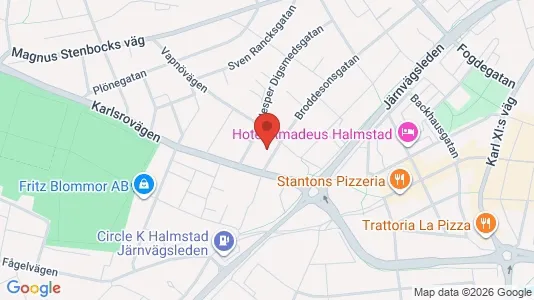 Apartments for rent in Halmstad - Photo from Google Street View