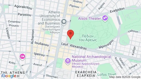 Apartments for rent i Athens Agios Nikolaos - kort over placeringen