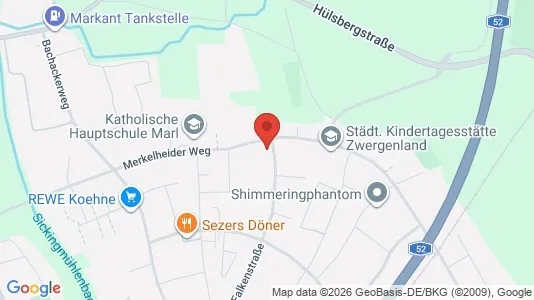 Apartments for rent in Recklinghausen - Photo from Google Street View
