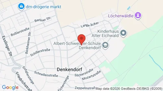 Apartments for rent i Esslingen - kort over placeringen